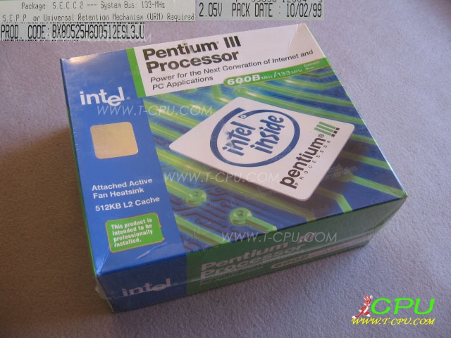 Intel BX80525H600512E SL3JU NIB