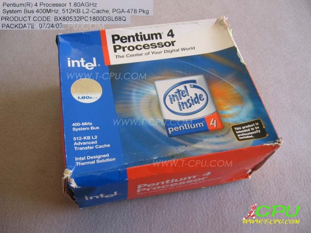 Intel BX80532PC1800D SL68Q NIB