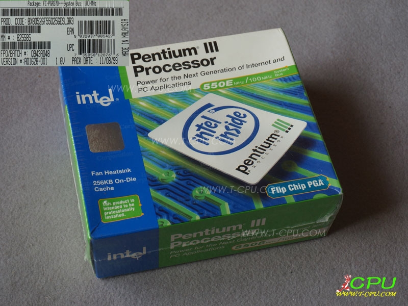 Intel BX80526F550256E SL3R3 Malaysia NIB