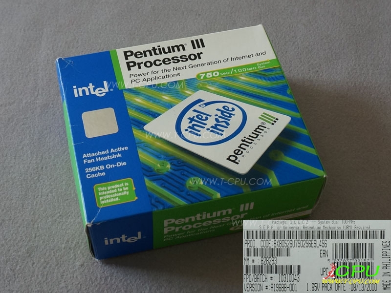 Intel BX80526U750256E SL456 BOX