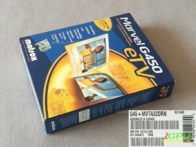 Matrox Marvel G450 eTV NIB
