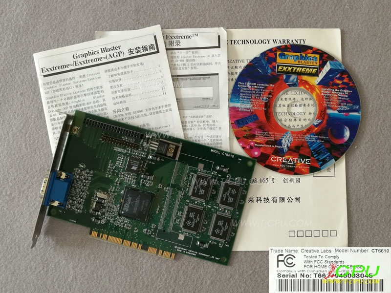 Creative EXXTREME Graphics CT6610 BOX 2