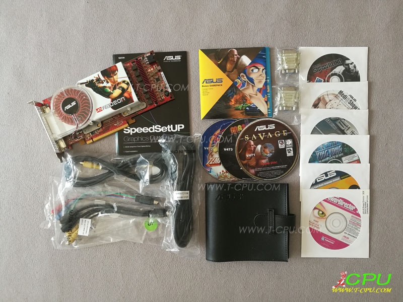 ASUS华硕 EAX1900XTX/2DHTV/512M/A  NIB