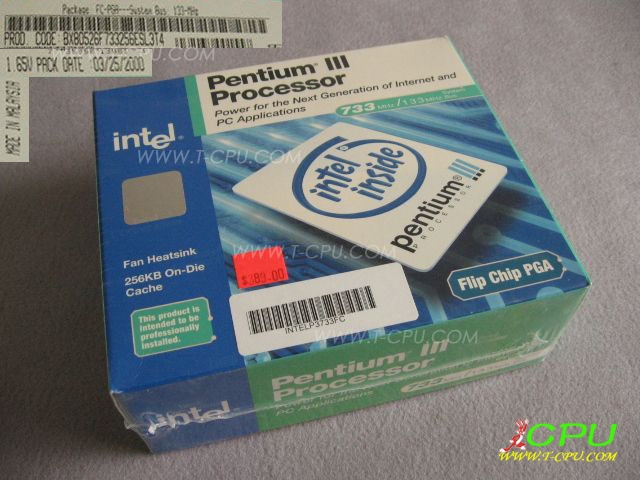 Intel BX80526F733256E SL3T4 Malaysia NIB