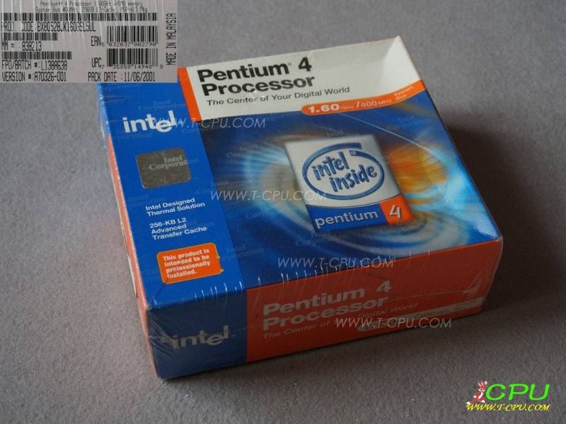 Intel BX80528JK1.60G SL5UL NIB
