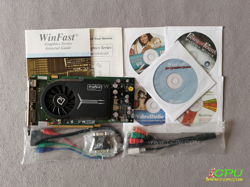 Leadtek丽台 WinFast PX7800GT TDH BOX 1