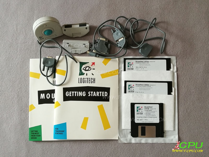 Logitech Trackman Portable High Precision Mouse BOX 2