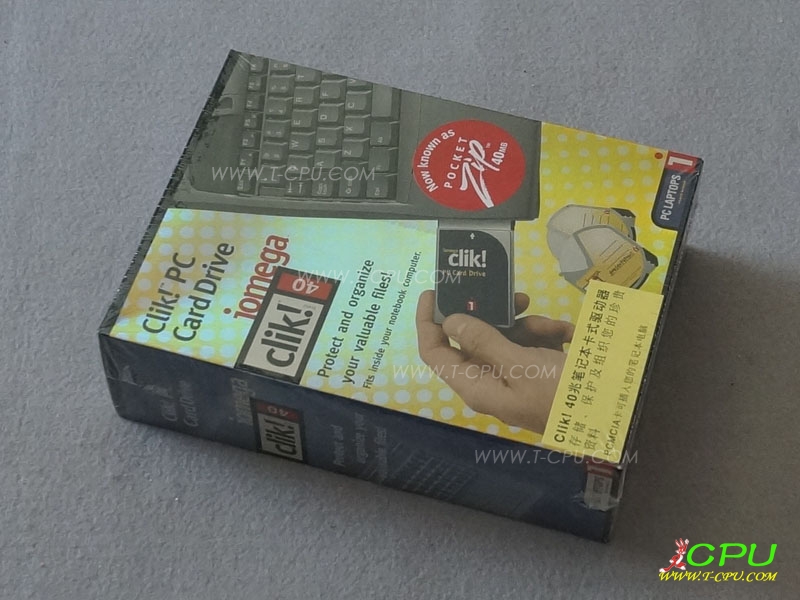 Iomega Clik! PC Card Drive NIB