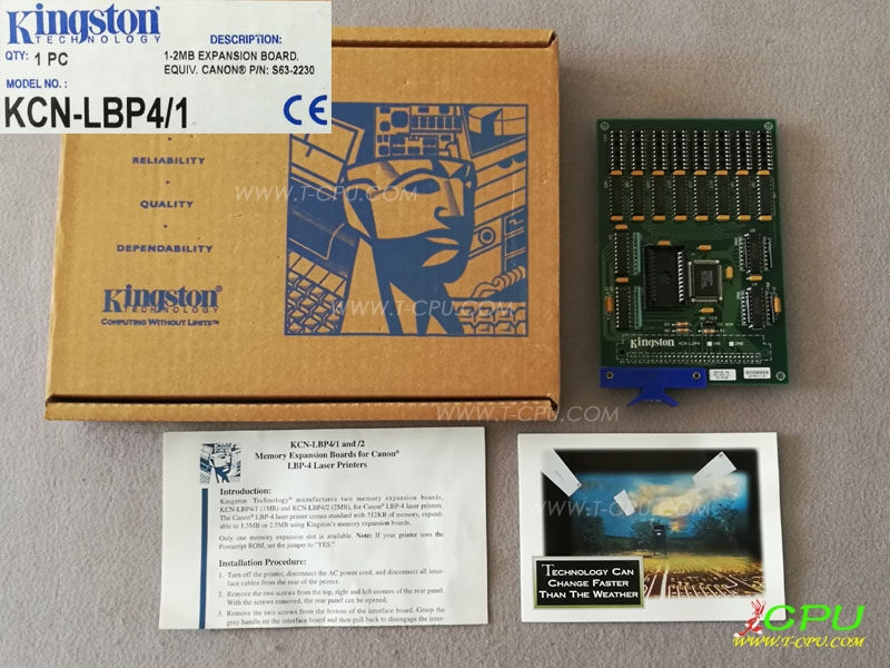 Kingston KCN-LBP4 1 NIB