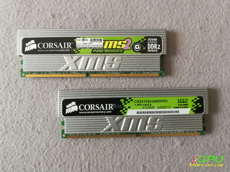 CORSAIR海盗船 XMS2 DDR2 1024x2