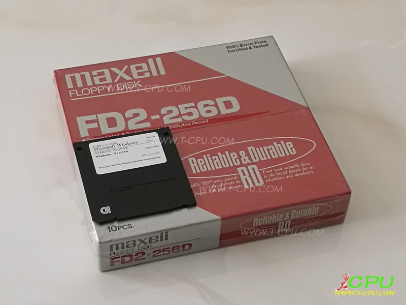 maxell万胜 FD2-256D 8寸软盘 NIB