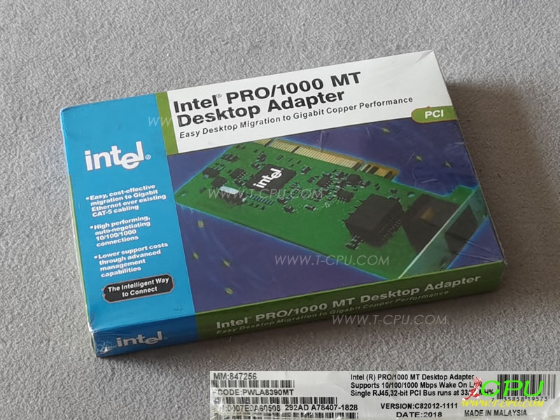 Intel PRO1000 MT Desktop Adapter NIB