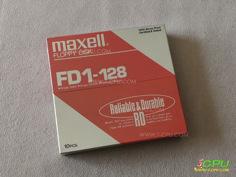 maxell万胜 FD1-128 8寸软盘 NIB