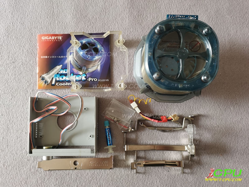 GIGABYTE技嘉　3D Rocket-PRO GH-PCU22-VG 散热器