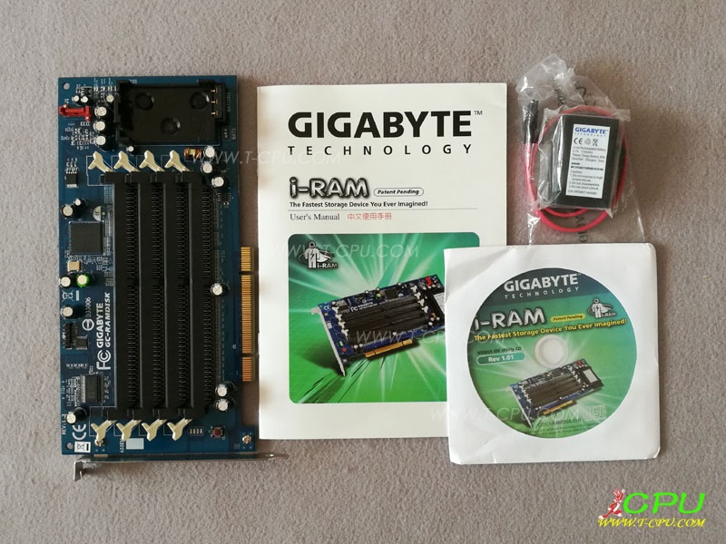 Gigabyte i-RAM GC-RAMDISK REV 1.3 BOX 2