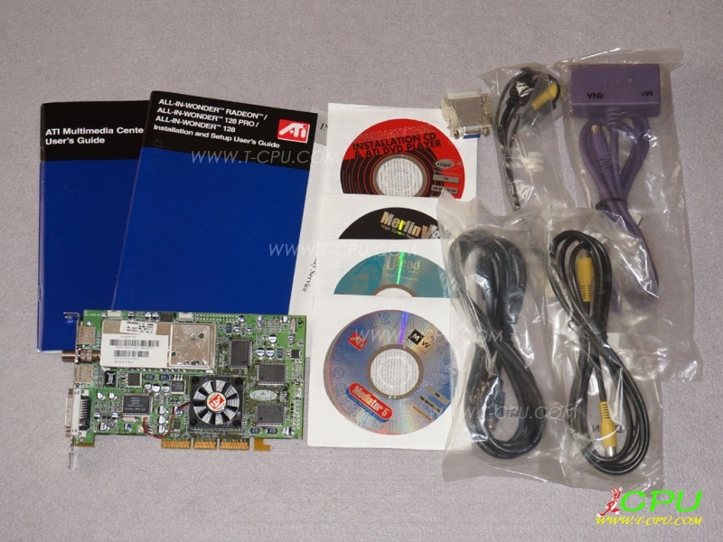 ATI ALL IN WONDER RADEON AGP BOX2