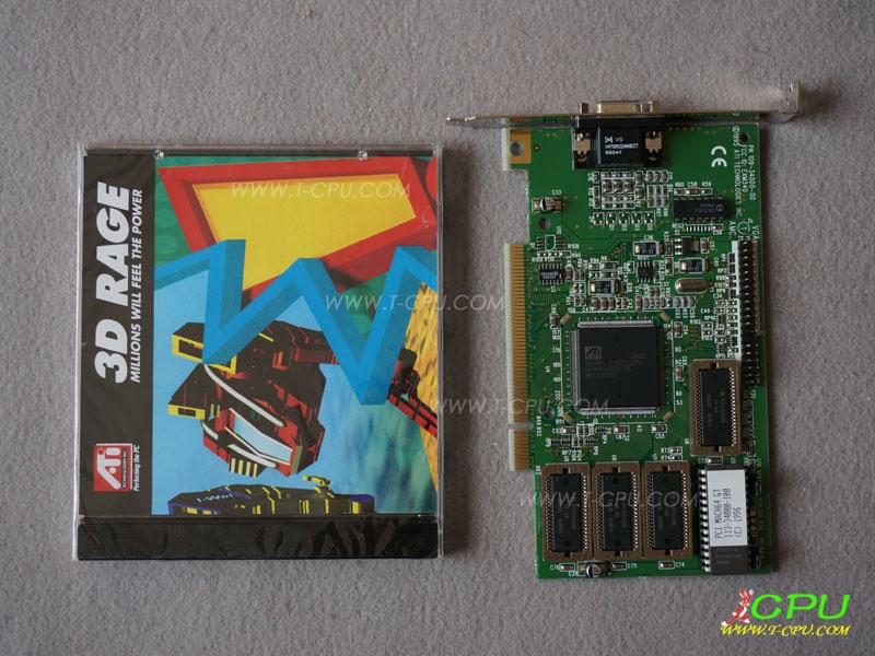 ATI 3D ACCELERATOR BOARD MILLIONS WILL FEEL THE POWER NIB SAMPLE 2