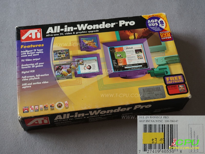 ATI All-in-Wonder Pro 8MB AGP BOX 1