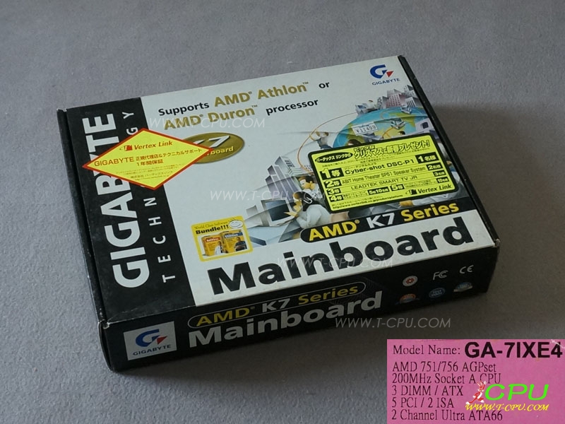 GIGABYTE(技嘉) GA-7IXE4 NIB