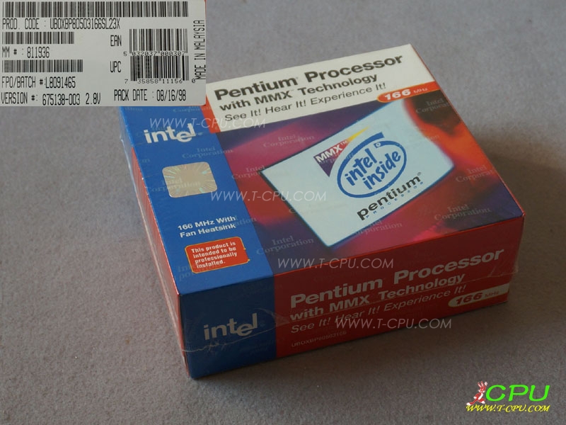 Intel UBOXBP80503166 SL23X NIB