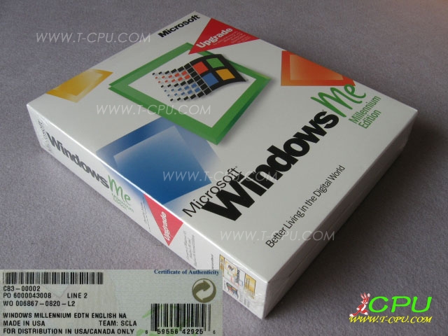 Windows me EN Upgrade NIB