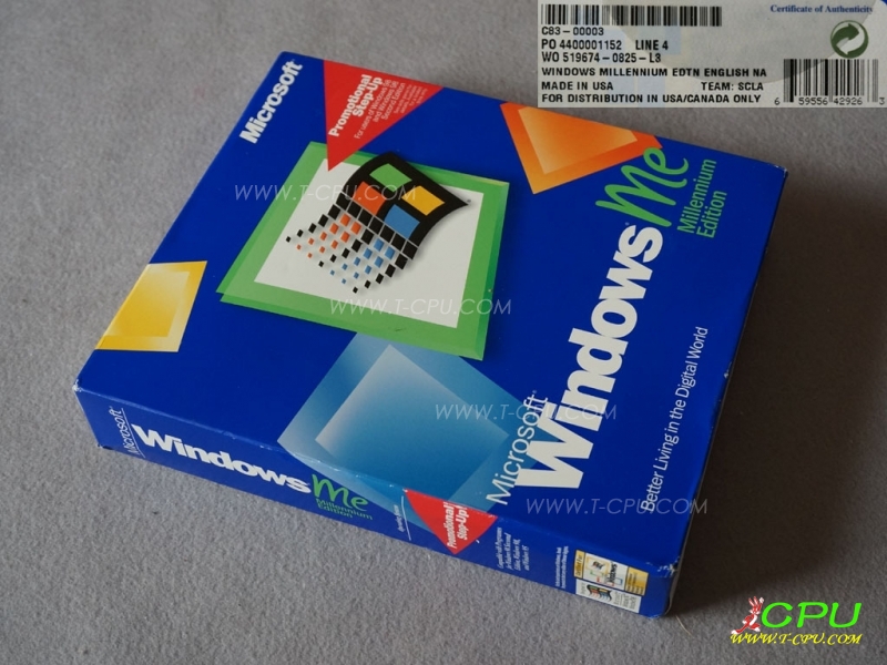Windows me EN Promotional NIB