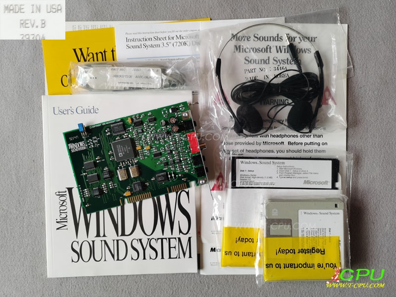 Microsoft WIN Sound REV.B NIB1