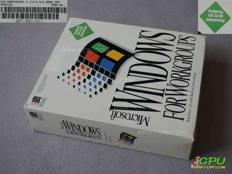 WIN/WORKGROUPS 3.11(3.5)H BASE NFR BOX 1