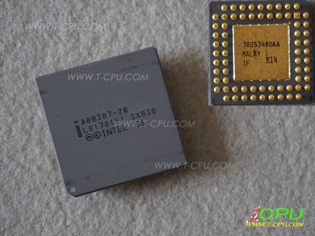 Intel A80387-20 SX030 MALAY