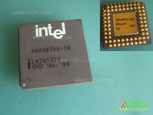 Intel A80387DX-20 MALAY