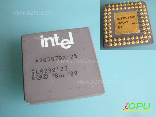 Intel A80387DX-25 MALAY