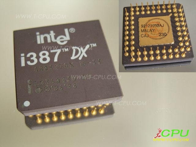 Intel A80387DX16-33 MALAY