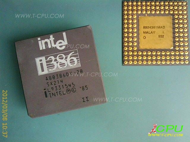 Intel A80386DX-20 SX214