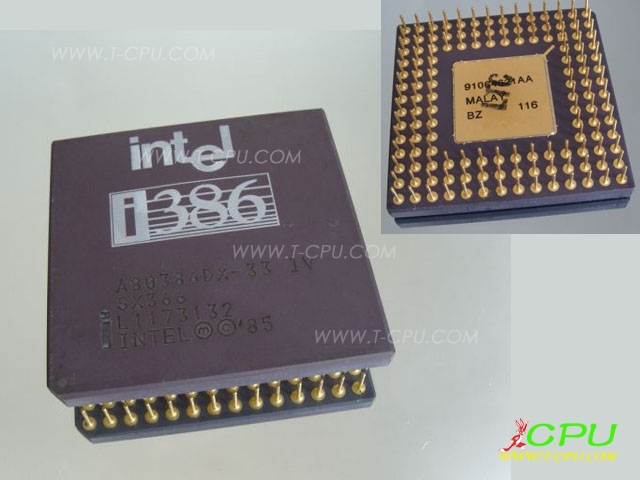 Intel A80386DX-33 IV SX366