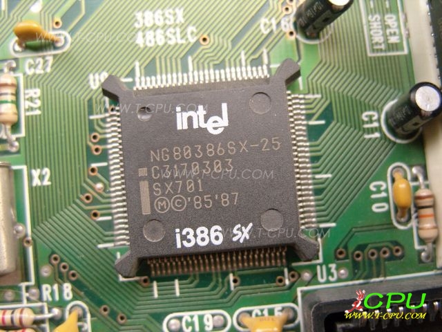 Intel NG80386SX-25 SX701