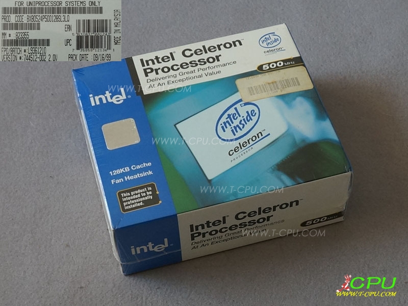 Intel BX80524P500128 SL3LQ MALAYSIA NIB