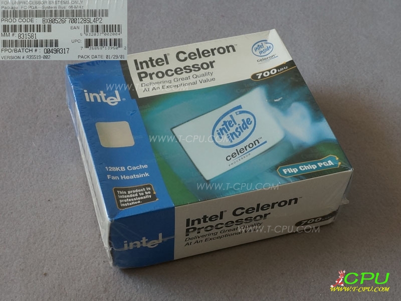 Intel BX80526F700128 SL4P2 C FC-PGA NIB