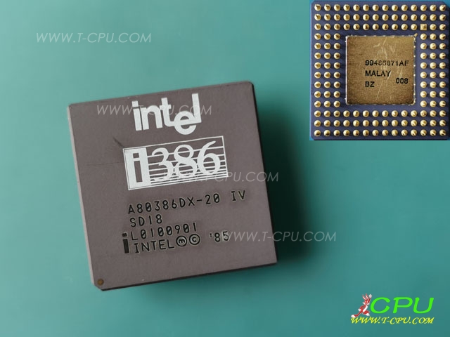 Intel A80386DX-20 IV SD18