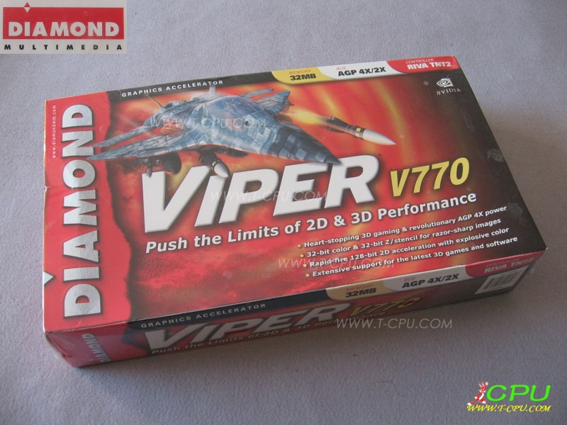 Diamond VIPER V770 TNT2 NIB 