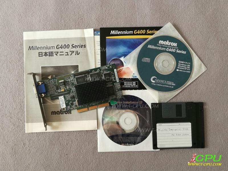 Matrox Millennium G400 Single Monitor 32MB BOX