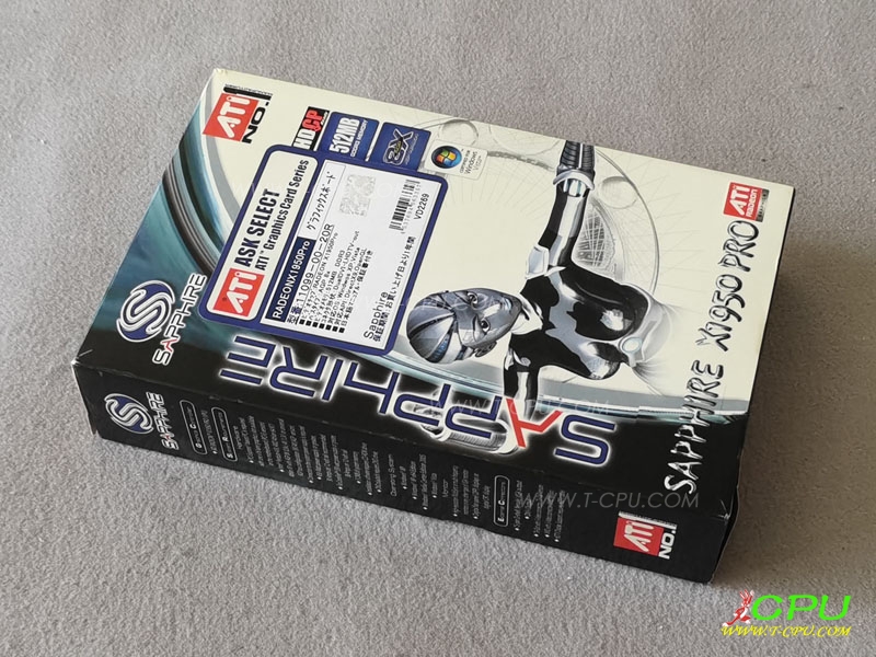 SAPPHIRE蓝宝石 ATI Radeon X1950 512MB BOX
