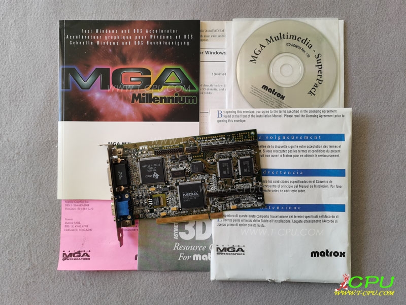 MATROX MGA Millenium MIL2N BOX1