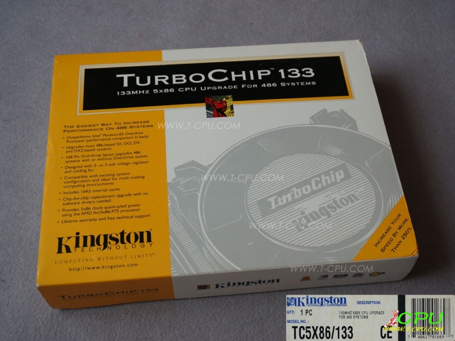 Kingston TurboChip 133 MHz BOX1