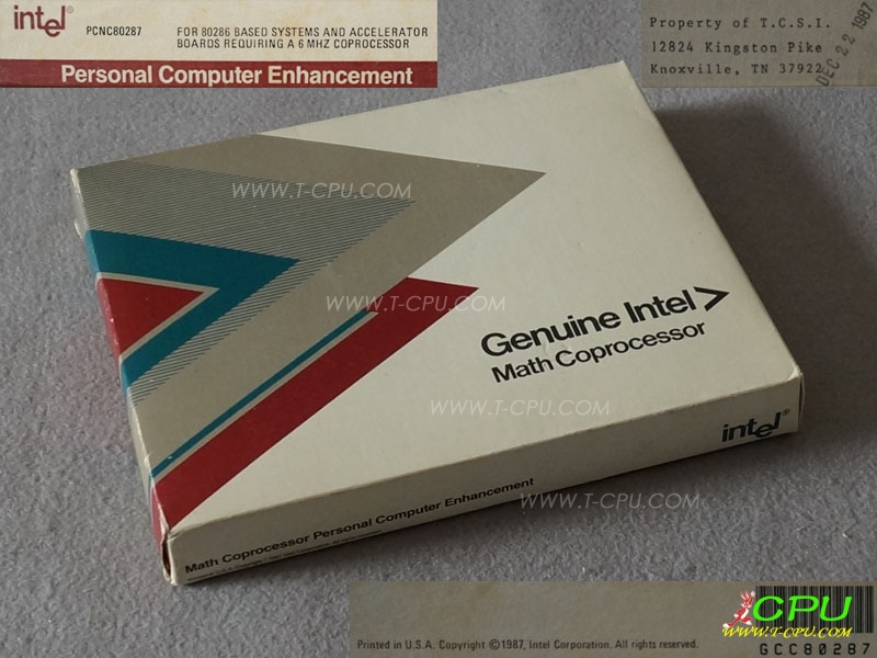 Intel GCC80287 NIB