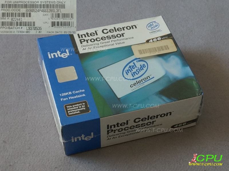 Intel BX80524P466128 SL3FL NIB