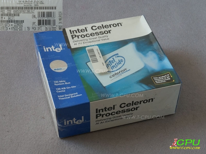 Intel BX80526F950128 SL5UZ C FC-PGA M NIB