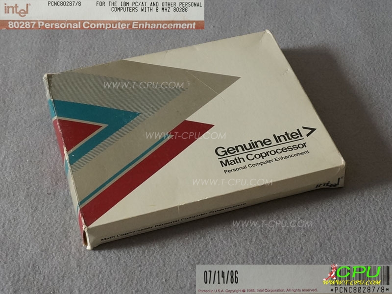 Intel PCNC80287/8 BOX