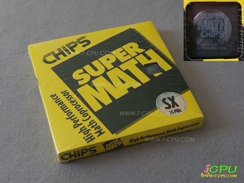 CHIPS SUPER MATH P38700SX-16 NIB
