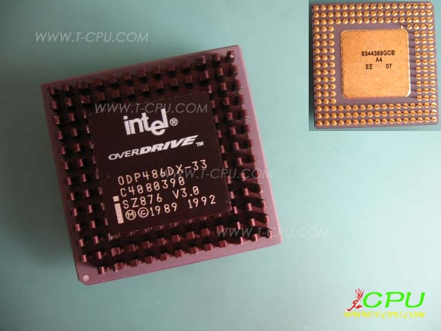 Intel ODP486DX-33 SZ876 A4