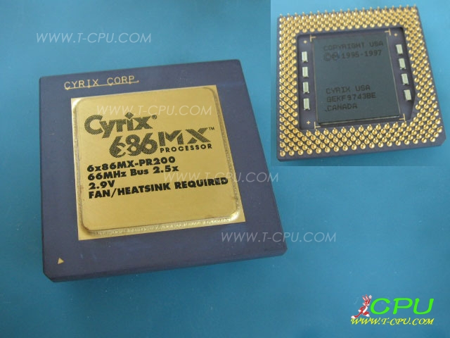 Cyrix 6x86MX-PR200 66 GB-